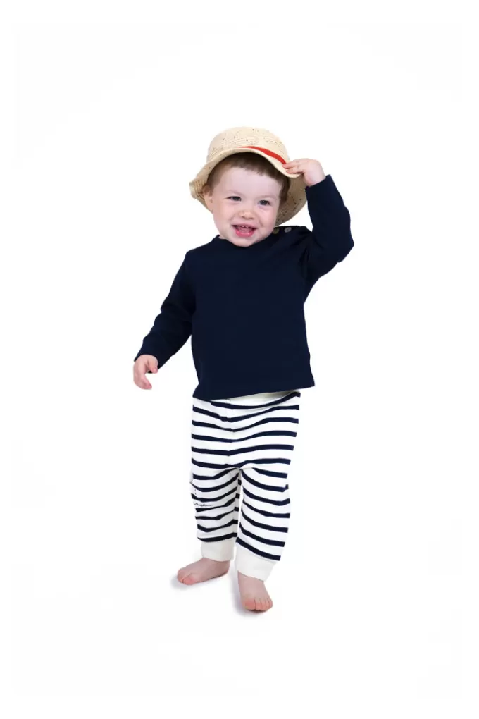 Mousqueton Baby buttoned breton stripe shirt^Kids Breton Shirt