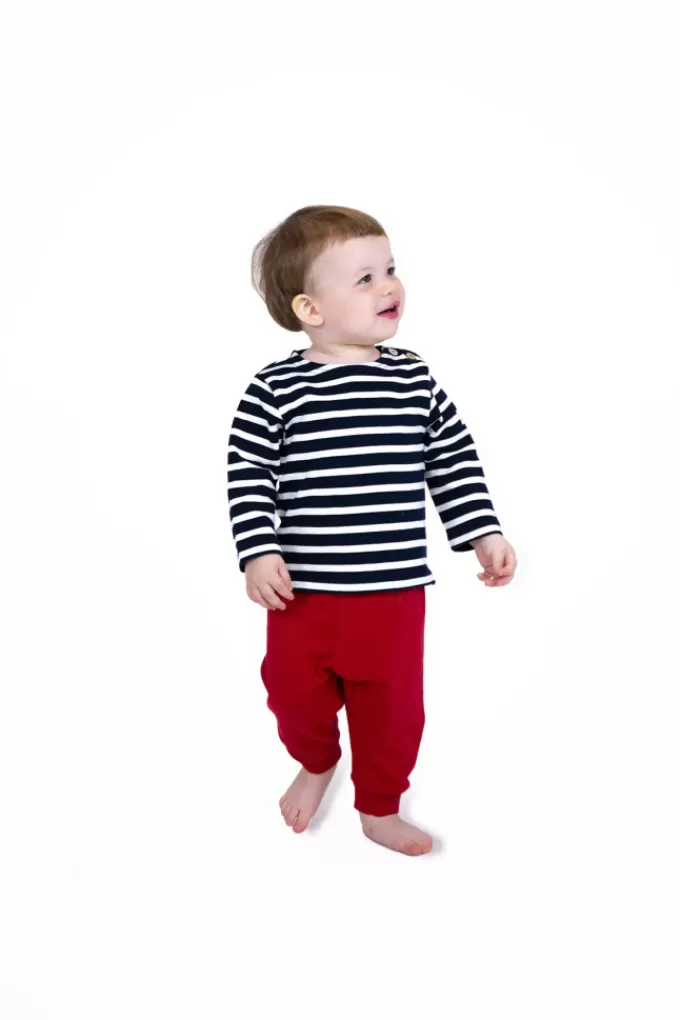 Mousqueton Baby two-tone breton stripe shirt^Kids Breton Shirt