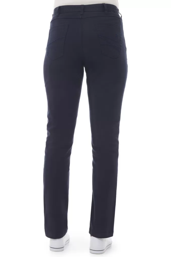 Mousqueton Cotton stretch pants^Women Pants