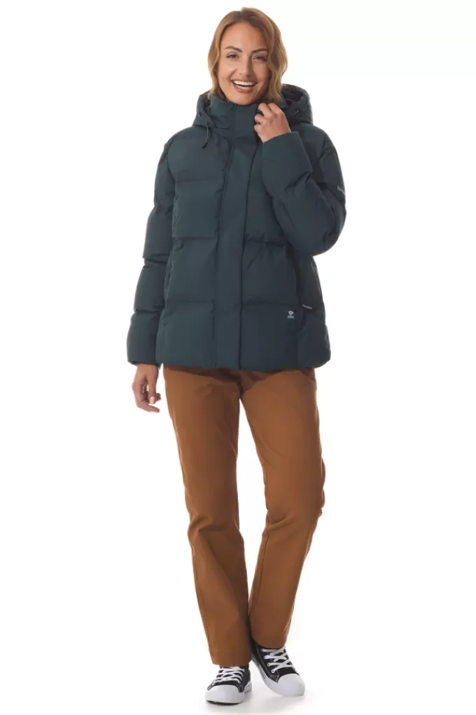 Mousqueton Hooded down jacket^Women Puffer Jacket