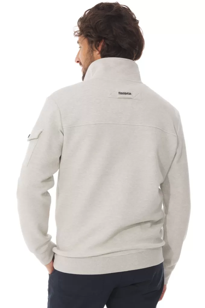 Mousqueton Interlock zip-neck sweatshirt^ Sweatshirt