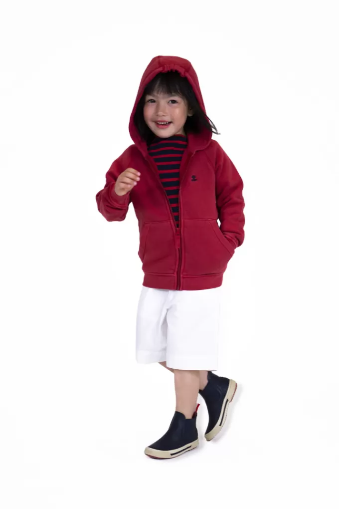 Mousqueton Kids hooded sweatshirt^Kids Cardigan, Sweater