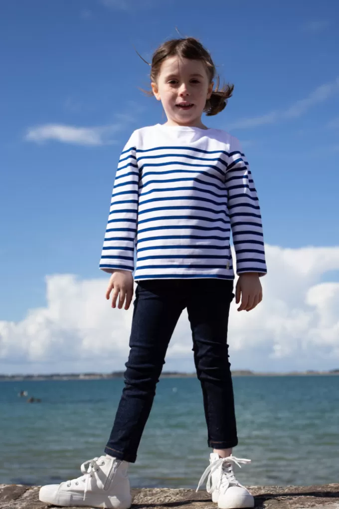 Mousqueton Kids long-sleeved breton stripe shirt^Kids Breton Shirt