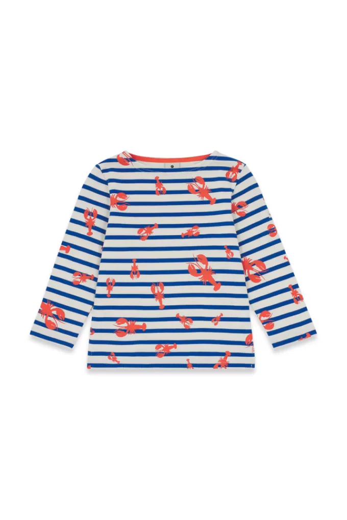 Mousqueton Kids patterned breton stripe shirt^Kids Breton Shirt