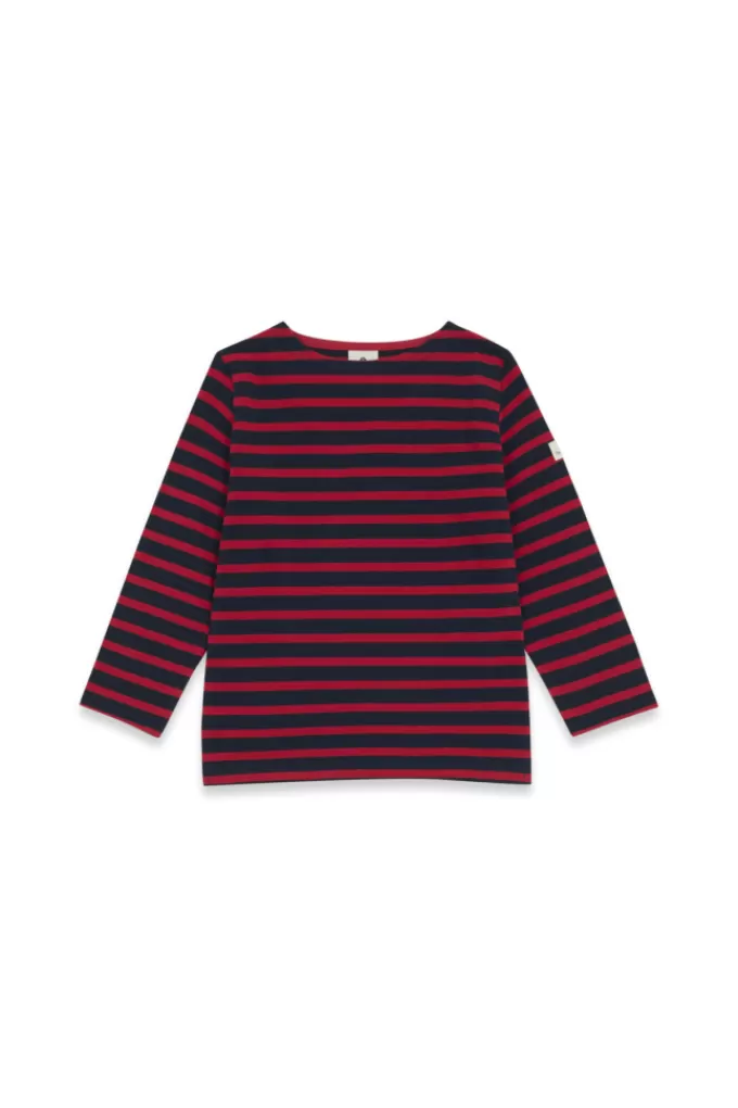 Mousqueton Kids two-tone breton stripe shirt^Kids Breton Shirt