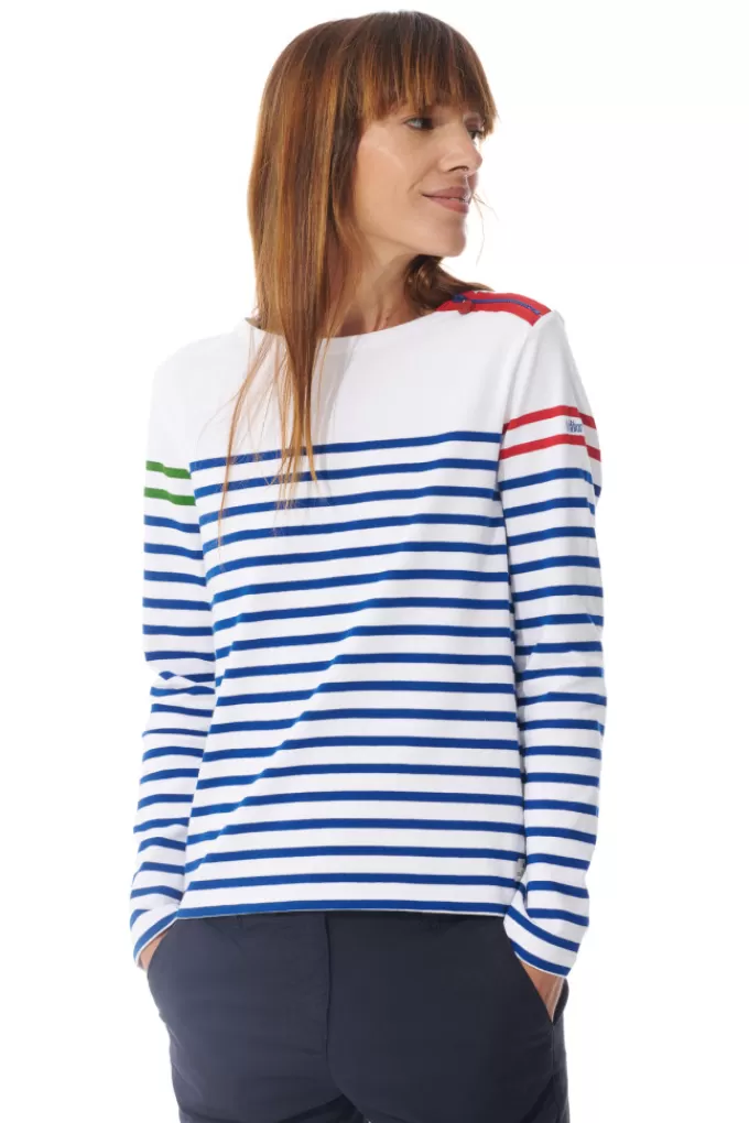 Mousqueton Lardboard-Starboard breton stripe shirt^Women Breton Shirt