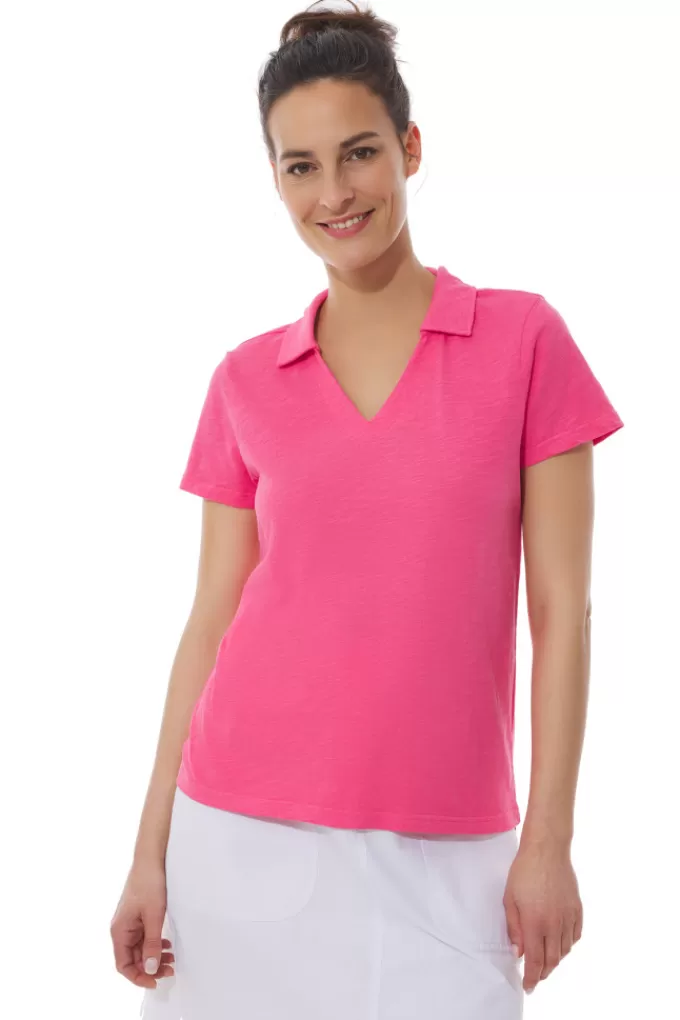 Mousqueton Lightweight polo shirt^Women Polo Shirt, T-shirt