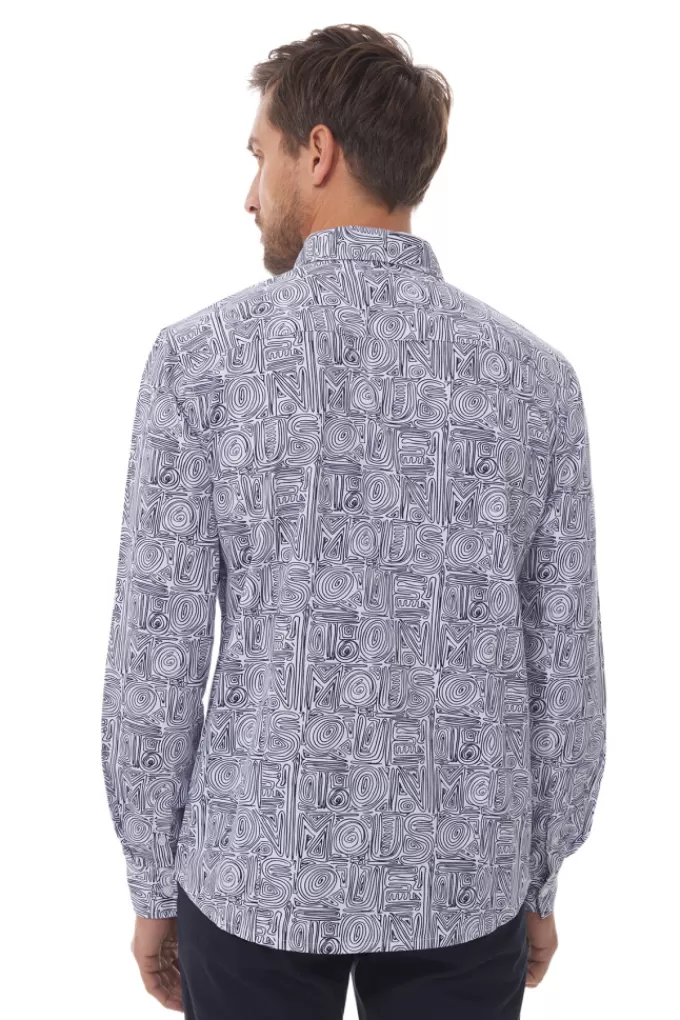 Mousqueton Lightweight printed shirt^ Shirt