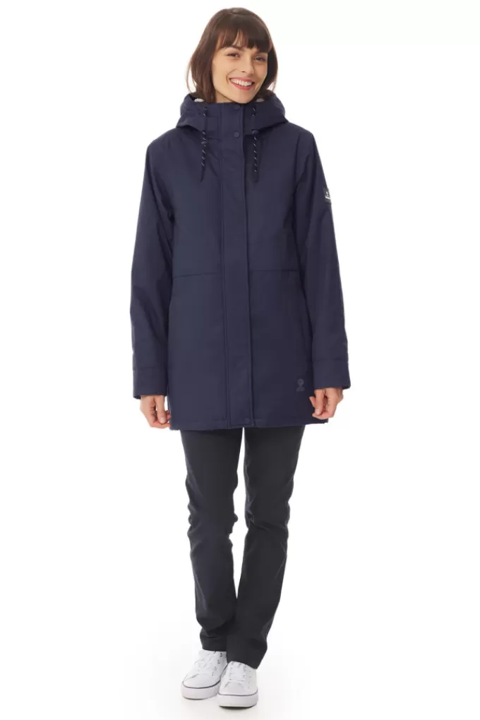 Mousqueton Lined waterproof parka^Women Raincoat, Parka