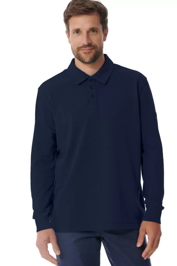 Mousqueton Long-sleeved polo shirt^ Polo Shirt, T-shirt