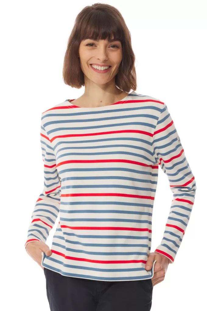 Mousqueton Multicolored breton stripe shirt^Women Breton Shirt