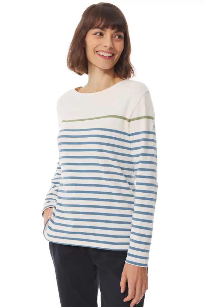 Mousqueton Multicolored breton stripe shirt^Women Breton Shirt