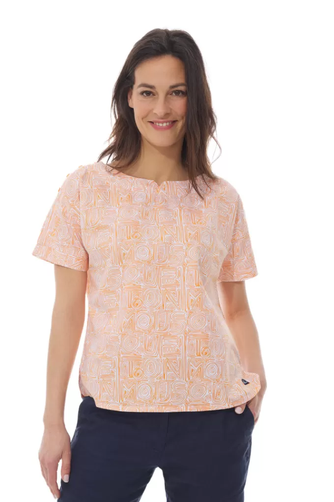 Mousqueton Short-sleeved blouse^Women Polo Shirt, T-shirt