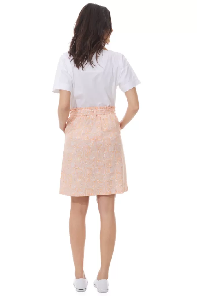 Mousqueton Skirt with belt^Women Dress, Skirt