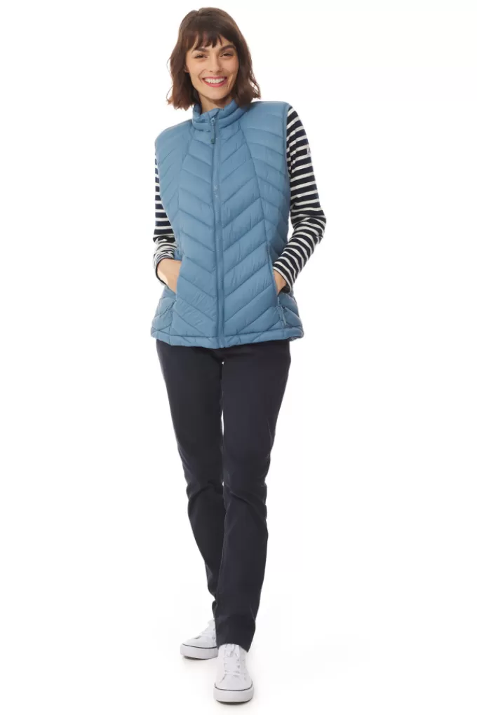 Mousqueton Sleeveless down jacket^Women Puffer Jacket