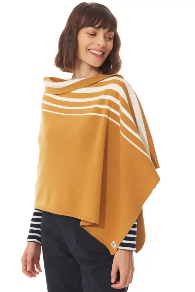 Mousqueton Striped poncho^Women Poncho