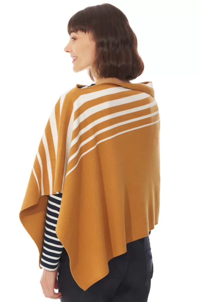 Mousqueton Striped poncho^Women Poncho