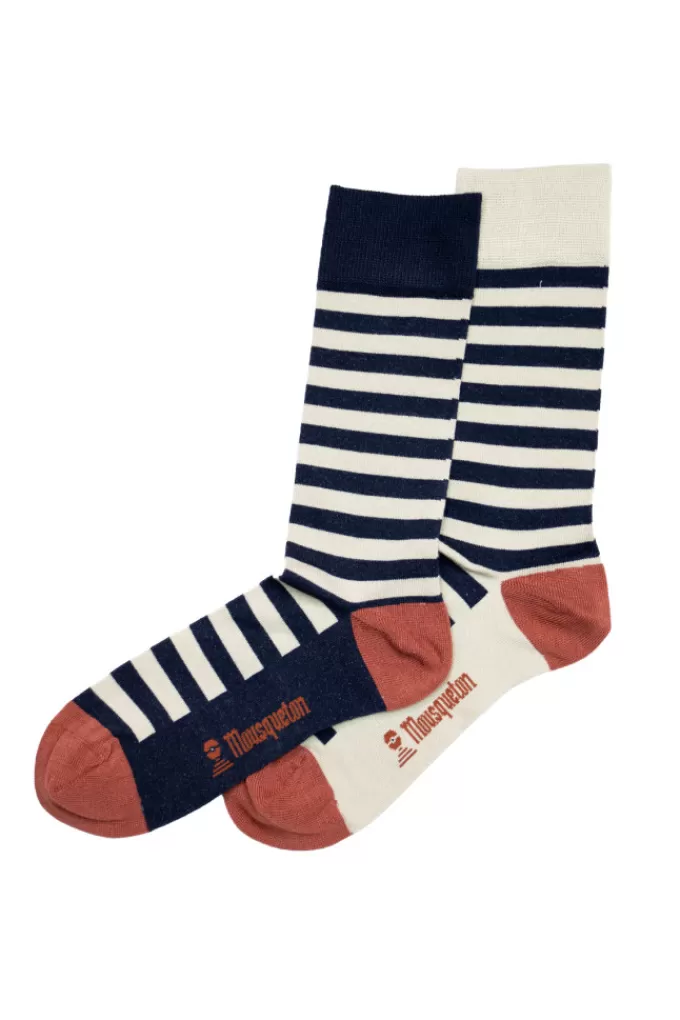 Mousqueton Two-tone bamboo socks^ Socks