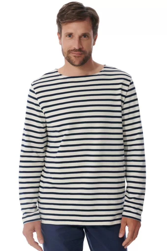 Mousqueton Two-tone breton stripe shirt^ Breton Shirt