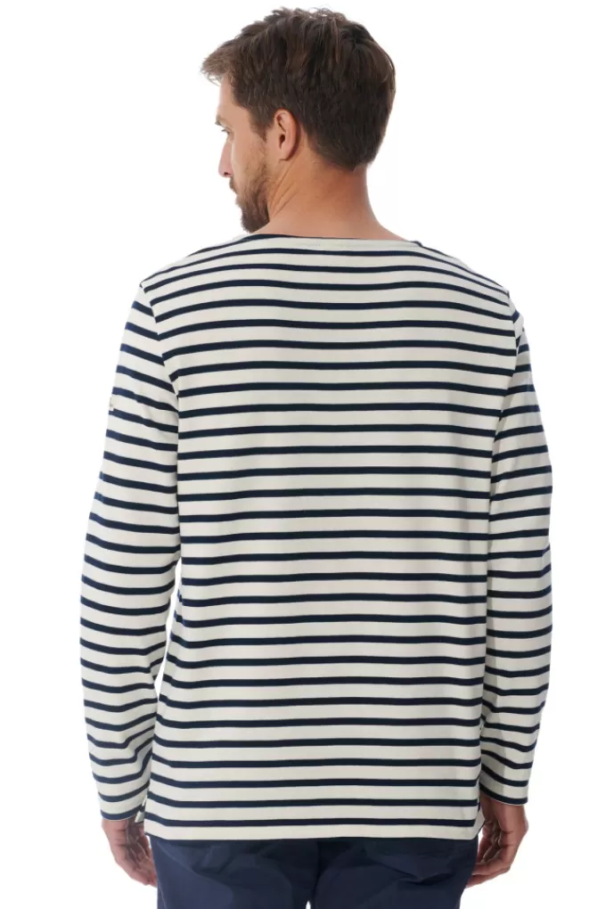 Mousqueton Two-tone breton stripe shirt^ Breton Shirt