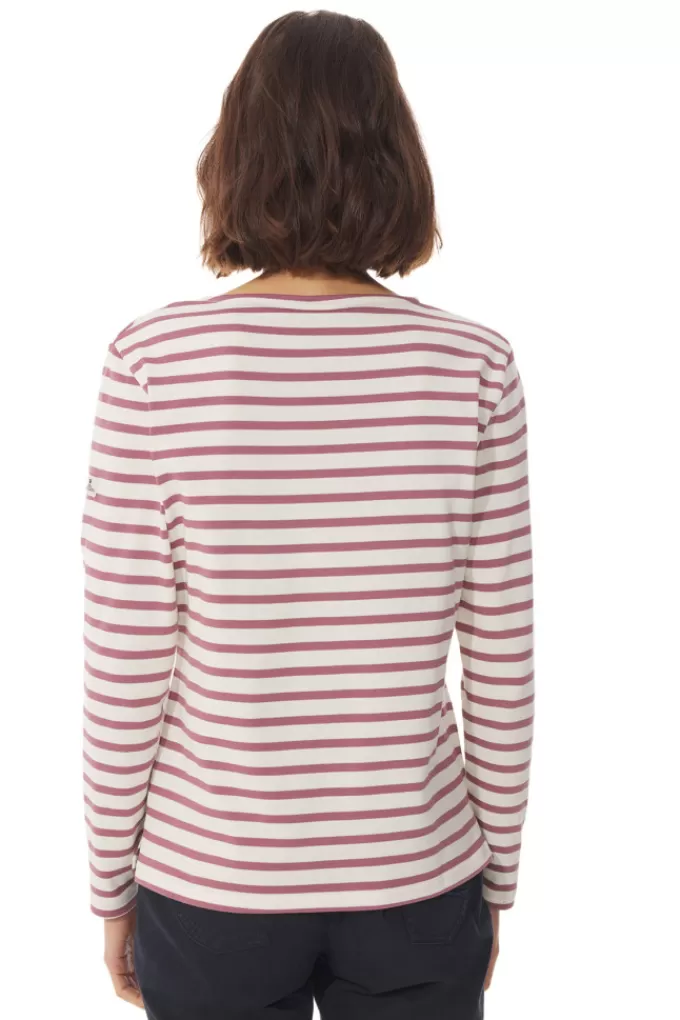 Mousqueton Two-tone breton stripe shirt^Women Breton Shirt