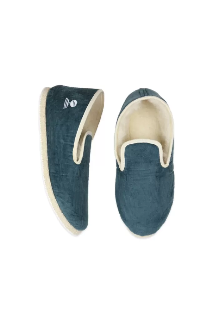 Mousqueton Velvet charentaise slippers^ Slippers