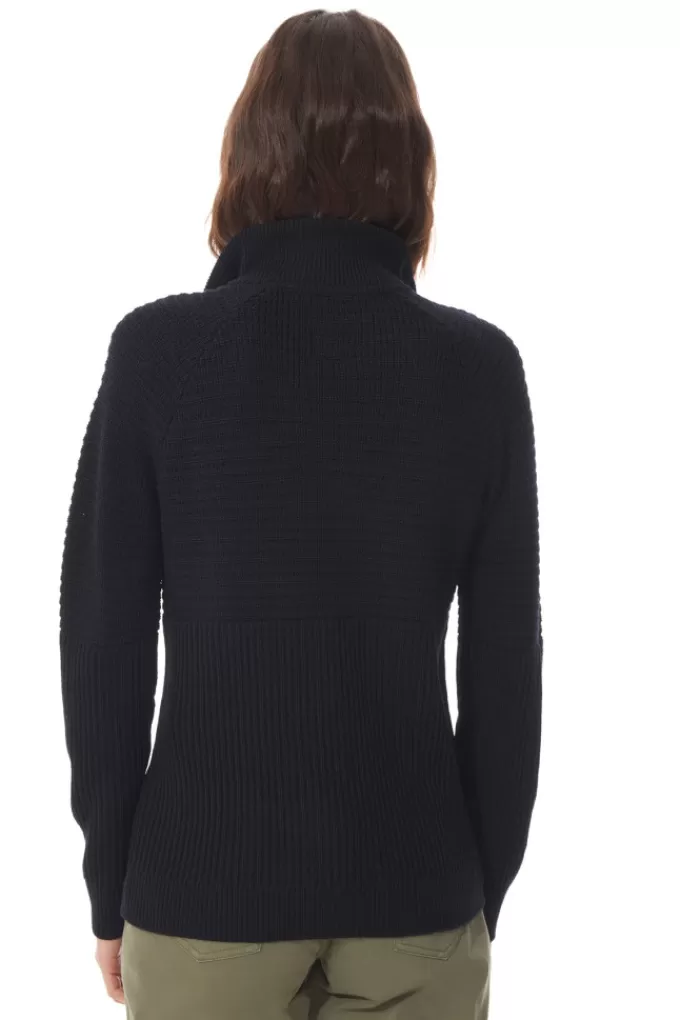 Mousqueton Zip-neck sweater^Women Cardigan, Sweater