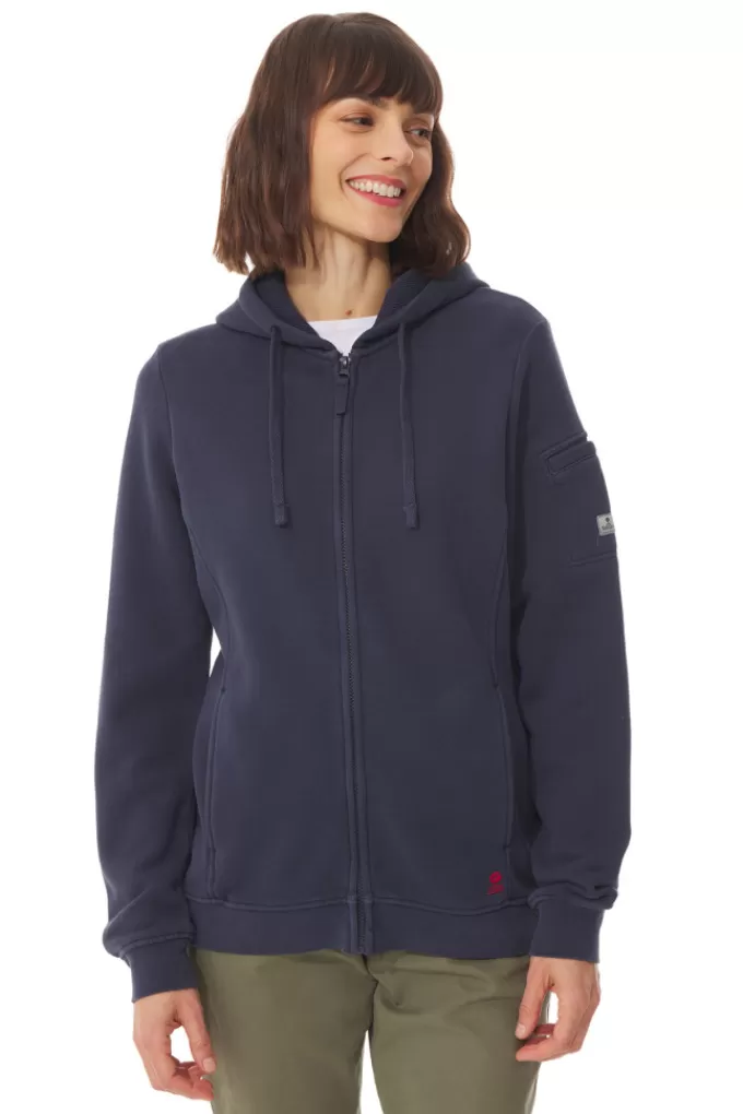 Mousqueton Zip-up hoodie^Women Sweatshirt